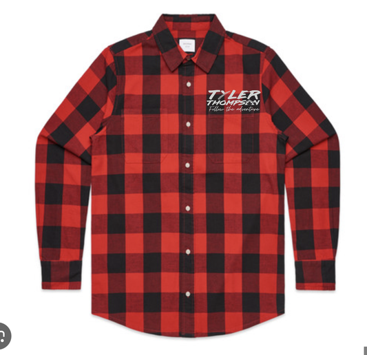 Logo Flannelette Shirt